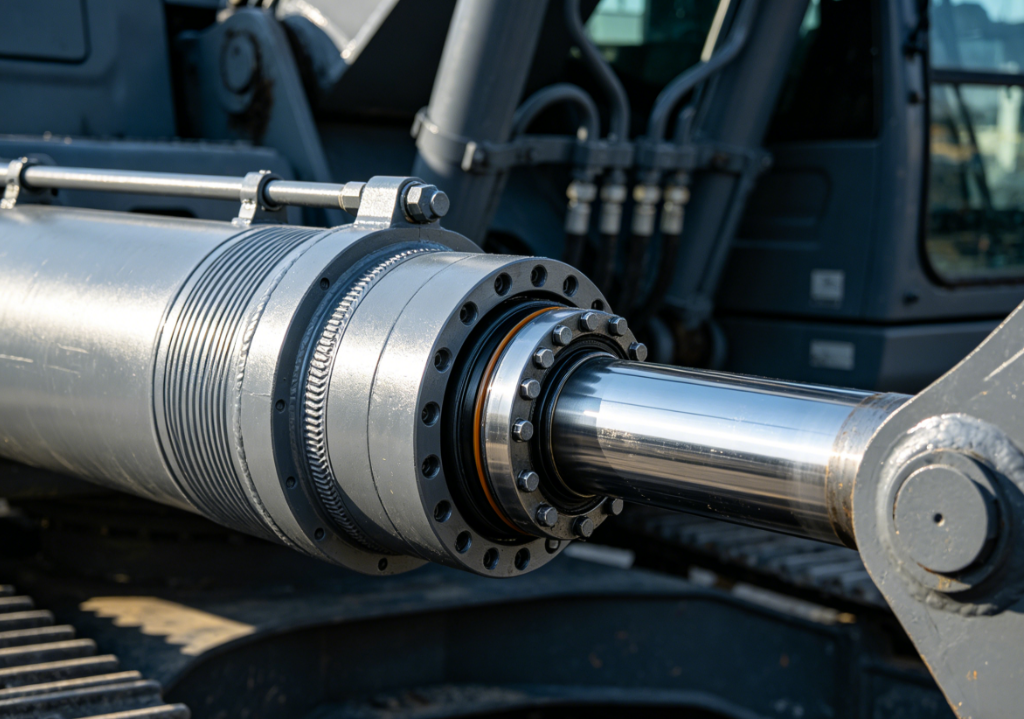 Arm Cylinder on excavator